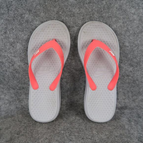 Nike Shoes Kids 13 Sandals Flip Flops Solay Thong Slip On Active Casual Swim - Picture 5 of 9